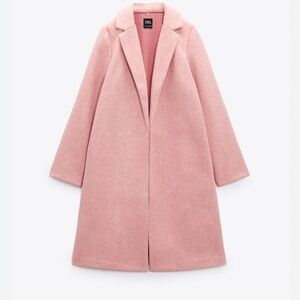 Zara Women's Blush Trench Coat